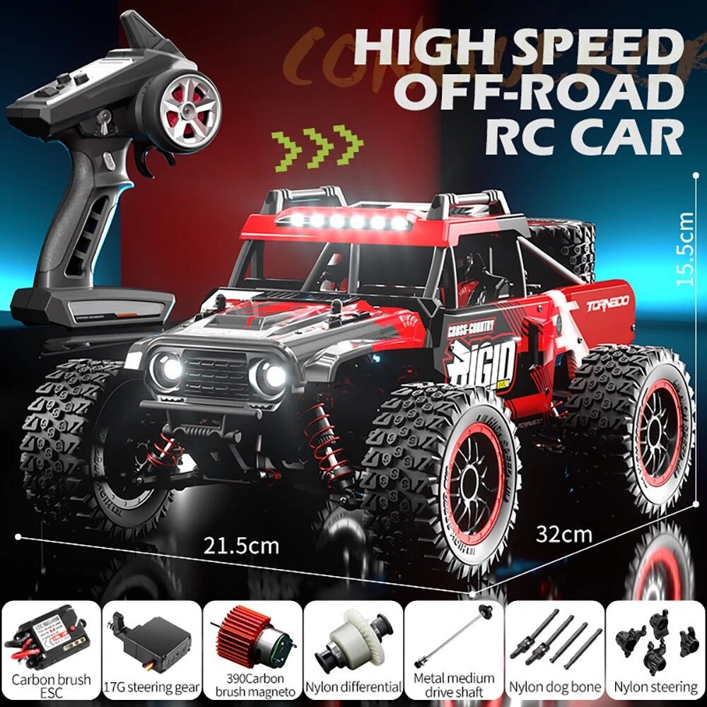 JJRC C8805 1/16 4WD 2.4G High Speed RC Car Brushed Brushless